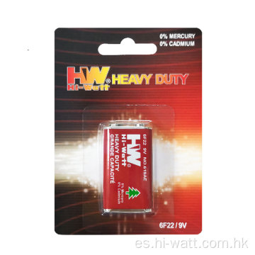 Chaqueta de aluminio para batería de alta resistencia HW 9V 6F22